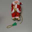 Santa Claus Musical Climbing Rope, Electric Christmas Climbing Santa Rope Decoration Climbing Santa Claus Doll Toy with Christmas Music, Climbing Santa Rope for Home Party Wall Tree Holiday Decoration