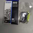 EPSON 302 Claria Premium Ink Standard Capacity Photo Black Cartridge (T302120-S) Works with Expression XP-6000, 6100