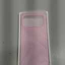 ORNARTO Compatible with iPhone 17 Pro Max Case 6.9", Slim Liquid Silicone 3 Layers Soft Gel Rubber Shockproof Protective Cover with Anti-Scratch Microfiber Lining-Chalk Pink