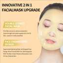 5 Pack Deep Collagen Anti Wrinkle Lifting Mask,Bio-Collagen Hydrogel Facial sheet for Glass Glow Skin,Overnight Moisturizing Face Mask for All Skin Types