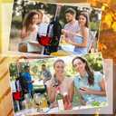 Leinuosen 5ft Cheese & Red Wine Cardboard Stand-up Cutout Life Size Cocktail Wine Theme Party Decoration Backdrop Photo Prop Booth Stand-up for Birthday Bachelorette Wedding Party Decor