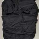 Tempt Me Women One Piece Swimsuit High Neck Plunge Ruched Tummy Control Bathing Suit (X-Large, Black New 2)