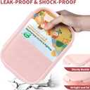 MISS BIG® Bento Box,Bento Box Adult,Lunch Box,Leak Proof Lunch Containers,No BPAs and No Chemical Dyes Bento Lunch Box,Dishwasher and Microwave Safe Lunch Containers for Adults(1900ml Pink)