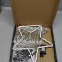 FUNIAO (New Christmas Decoration Lights, 320 LED Waterproof String Lights with Star Topper, 8 Light Modes for Christmas Tree Decoration, Holiday, Wedding (Multicolor)