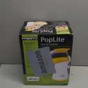 Presto 04820 Poplite Hot Air Popcorn Popper - Built-In Measuring Cup + Melts Butter, Easy to Clean, Built-In Cord Wrap, 18 Cups, Yellow