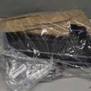 Universal Swivel TV Stand/Base Table Top TV Stand 32 to 65 inch TVs 80 Degree Swivel, 4 Level Height Adjustable, Heavy Duty Tempered Glass Base, Holds up to 88lbs Screens, HT04B-002