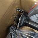 Frassie 28 Inch Office Gaming Chair Metal Base Set Replacement Part, Wide Chair Legs with Bottom Plate Stand Cylinder, 2 Wheels with Brake