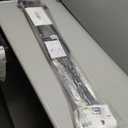 KMINA Underarm Crutches for Adults with Padded Handle (x2 Units, Size M), Height Adjustable, Women and Men, Aluminium, Made in Europe, Black