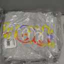 Unisex-Adult Painted Shorts (Large, Grey)