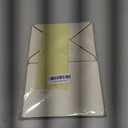 Topeen 50 Pieces A7 Envelopes with Gold Border, 5.24 x 7.21 Inches Envelopes with Gold Stickers for Greeting Cards and Invitation (Cream Color, A7-5x7)