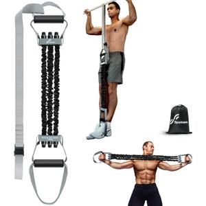 Sportneer Pull Up Assistance Bands  Adjustable Resistance Bands with Anti-Slip Lock & Storage Bag  Heavy Duty Chin Up Bands for Strength Training, Fitness & Calisthenics Equipment