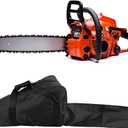iFCOW Chainsaw Bag Carrying Case, Portable Waterproof Oxford Cloth Chain Saw Case Full Protection Storage Bag Fit for 20"/22" Chainsaw