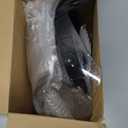 Tellegloww 6 Pcs Safety Face Shield for Grinding and Cutting, Clear Impact Resistant Visor, Full Face Shield Mask with Ratchet Headgear for Grinding, Isolation, Weed Whacking, Industrial Use (Black)