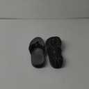 GUBARUN Mens Sport Flip Flops Comfort Casual Thong Sandals Outdoor (12, 81grey Black)