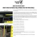 Bulletproof Hitches HD2512 Class 5 Drop Hitch Receiver: 2.5 Inches Adjustable