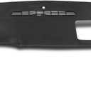 PIT66 TPE Dash Bezel Cover Fit Chevy Silverado GMC Sierra 2007-2014 | W/O Dash Speaker & AMP, Dashboard Protector Fit Avalanche/Tahoe Suburban/Yukon/Yukon XL 2007-2014, Instrument Panel, Black
