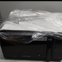 Chefman Countertop Microwave Oven 0.7 Cu. Ft., 700 Watts with 10 Power Levels, 6 Cooking Presets with One-Touch Express Cook, Eco Mode, Child Safety Lock, & Mute Button - Black