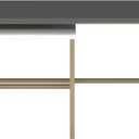 CosmoLiving by Cosmopolitan Scarlett Nesting Coffee and End Tables, Graphite Gray and White Marble - Graphite Grey