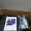 Rodelna Water Storage Bladder, Water Tank, 265GAL Foldable Portable Water Storage, Large Water Storage Containers with 3/4" PVC Spigot Kit for Camping, Garden, Emergency Water Storage (Black)