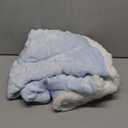 PAVILIA Sherpa Fleece Throw Blanket for Couch, Light Blue, Plush Soft Fuzzy Sofa Blanket, Cozy Reversible Winter Throw for Women Men, 50x60 Inches