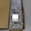 Shower Caddy Hanging - Never Rust Shower Hanging Organizer - Aluminum Over the ShowerHead Caddy with Soap Basket and 6 Hooks for Razor/Sponge (Silver)