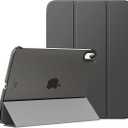 MoKo for iPad (A16) 11th Generation Case, iPad 10th Gen Case, Space Gray
For iPad 11/10.9 Inch Case 2025/2022, Slim Stand Hard PC Translucent Back Shell Smart Cover,Support Touch ID,Auto Wake/Sleep