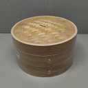 Prime Home Direct Bamboo Steamer Basket 10-Inch | 2-Tier Steamer for Cooking | 50 Liners, Chopsticks, Sauce Dish | Steaming Asian Food, Bao Buns, Chinese, Dim Sum, Dumpling, Rice, Vegetable Steam Pot
