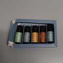 Folkulture Winter Wonderland Essential Oils Set for Diffuser | Set of 5 Romantic Fragrance Oils | Gingerbread, Frankincense, Cinnamon & Lavender | Valentines Day Home Fragrance Gift