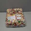 Poen 200 Pcs Mini Christmas Stuffed Animals Bulk Plush Christmas Tree Hanging Decorations Key Chain Animal Toy Set Small Toys for Kids Party Gifts Supplies(Mixed Style)