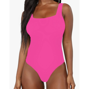 BelleLovin Women's Scoop Neck Bodysuits Sleeveless Tank Top Jumpsuits, Size XS