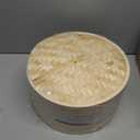 Helen's Asian Kitchen Bamboo Food Steamer with Lid - 100% Natural Bamboo - Basket Steamers for Cooking Dumplings, Dim Sum, Veggies, Fish, Meat - Preserve Nutrients & Flavors - 12-Inch