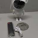 kathluce Galaxy Projector, Tiktok Astronaut Nebula Night Lights, Remote Control Timing and 360Rotation Magnetic Head,Star Lights for Bedroom,Gaming Room Decor (Silver)