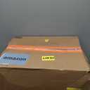 Modern Abstract Living Room Rug 10x13, Machine Washable Large Carpet, Non Slip Low Pile Throw Rug, Ultra Soft Indoor Floor Carpet for Bedroom Dining Room Table Home Decor, Blue/Orange