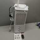 Windowless Air Conditioner w/ 4 Modes & 3 Speeds, Waterless Alert, 2.4-Gal Tank for 20H Cooling, 12H Timer, 20FT Remote, 70° Auto Swing Evaporative Air Cooler, Portable AC Unit for Bedroom