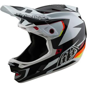 Troy Lee Designs D4 Carbon MIPS Helmet Optic Black, Medium (Black)