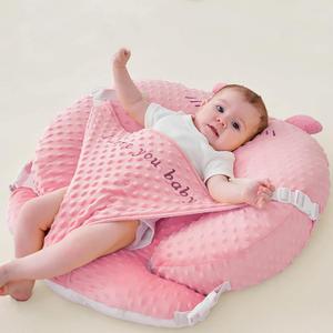 Reflux Pillow for Baby 2025 Original Design Dual-use Feature, Baby Feeding Pillow, Nursing Pillows for Breastfeeding with Breathable Muslin Removable Cover