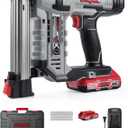 Electric Nail Gun, LINKNAL Cordless Brad Nailer Battery Powered,18 Gauge, 220V MAX Li-ion Batteries, Charger and 1000 Nails Included (L820-BN)