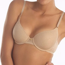 Sheer Jacquard Full Fit Contour Underwire Bra Nude (36B)
