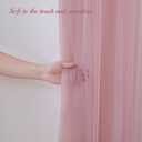 10x10ft Dusty Rose Tulle Backdrop Curtain with Lights String for Parites, Sheer Photo Backdrop Drapes for Wedding Baby Shower Bridal Shower Birthday Party Photo Shoot Background Decorations