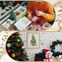 VioraWhite 12 Pcs Seasonal Diamond Art Set for Adults Holiday Theme Diamond Painting Kits for Women DIY Cartoon 5d Rhinestones Crafts Gifts with Tools for Home Wall Decoration(Snow)