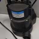 Acquaer 1/4 HP Automatic Swimming Pool Cover Pump, 2250 GPH Submersible Sump Pump with 3/4 Check Valve Adapter & 25ft Power Cord, Water Removal for Pool, Hot Tubs, Rooftops, Water Beds and more