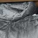 Amazon Basics 3-Piece Down Alternative Micromink Sherpa Bedding Set, Ultra-Soft, Warm All-Season Comforter, Machine Washable, King, Charcoal