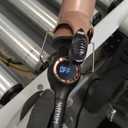 Large Curling Iron 2 Inch, Ceramic Long Barrel Hair Curling Wand, Hair Styling Tool, Dual Voltage, LCD Display, Black