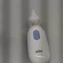 Braun Electric Nasal Aspirator - Mucus Remover, Blocked Nose Relief for Newborn, Baby and Toddler, Electric Suction Power, 2 Suction Levels, 2 Nose Tip Sizes, Dishwasher Safe, FSA and HSA Eligible