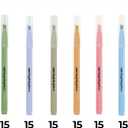 90 Count Bible Highlighters No Bleed Through, 6 Morandi Colors, Muted Pastel Highlighter Markers Assorted Colors Bulk for Study Bible, Journaling Supplies