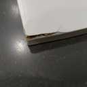 ODK Computer Desk with 6 Drawers, 40 Inch Small Desk with Storage, Reversible Desk with Headphone Hook for Home Office, Work Study Table for Bedroom, White