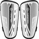 Shin Guards Soccer Kids Youth, CE Certified Airsfish Shin Guard Protection Gear for 2-18 Years Old Boys Girls Teenagers High Impact Resistant Breathable Comfortable 1 Pair 4 Sizes