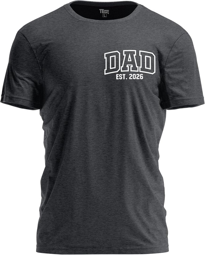 Teeny Fox Couple Baby Announcement Shirt | Expecting Mom and Dad Pregnancy Reveal Shirts | Matching Mommy Daddy Set (Black, XXL)