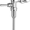 American Standard 6045.101.002 Exposed Manual 3/4-Inch Top Spud 1.0 Gpf Urinal Flush Valve, Polished Chrome (Full)