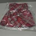 The Children's Place Baby Girls' And Newborn Short Sleeve Dressy Dress and Diaper Cover Set (6-9 Months, Red Ochre Plaid)